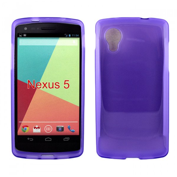 Wholesale Nexus 5 TPU Gel Case (Purple)